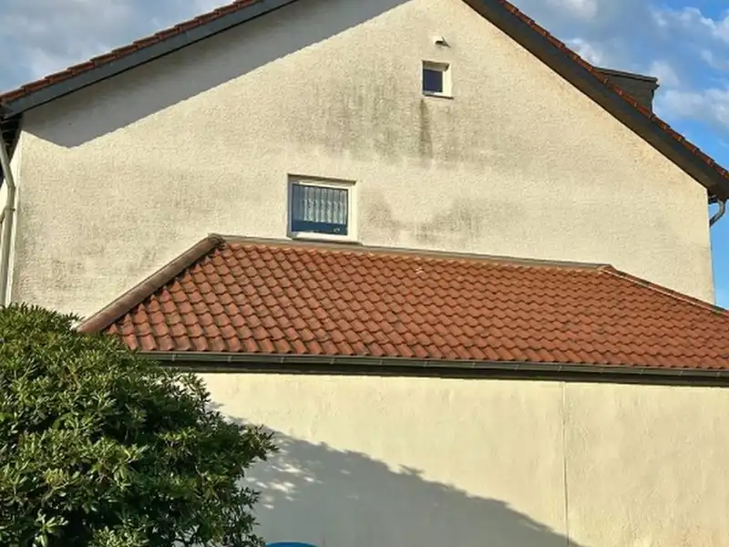 Einfamilienhaus vor der Reinigung