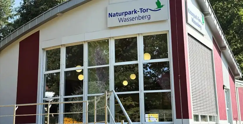 Naturpark-Tor Wassenberg nach dem Anstrich